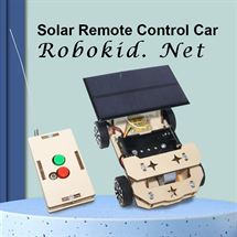 קיט מכונית סולארית שמש לבניה עצמיצ עם שלט אלחוטי רובוקיד עזרים