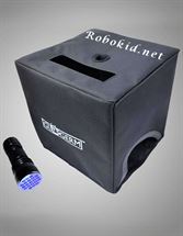 תיבת הדגמה מתקפלת Glo Box להדגמת זיהום על הידיים בעזרת פנס UV באור יום רובוקיד עזרים