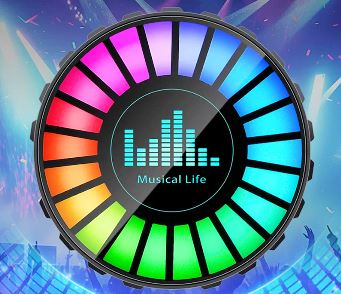 מד רעש עגול לילדים מלמד לדבר ולא לצעוק