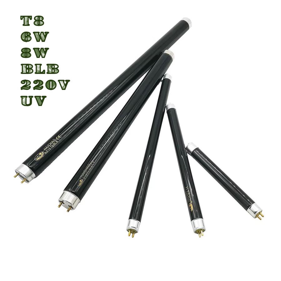 נורת פלורוסנט UV 220 BLB 365nm T5 6W Tube